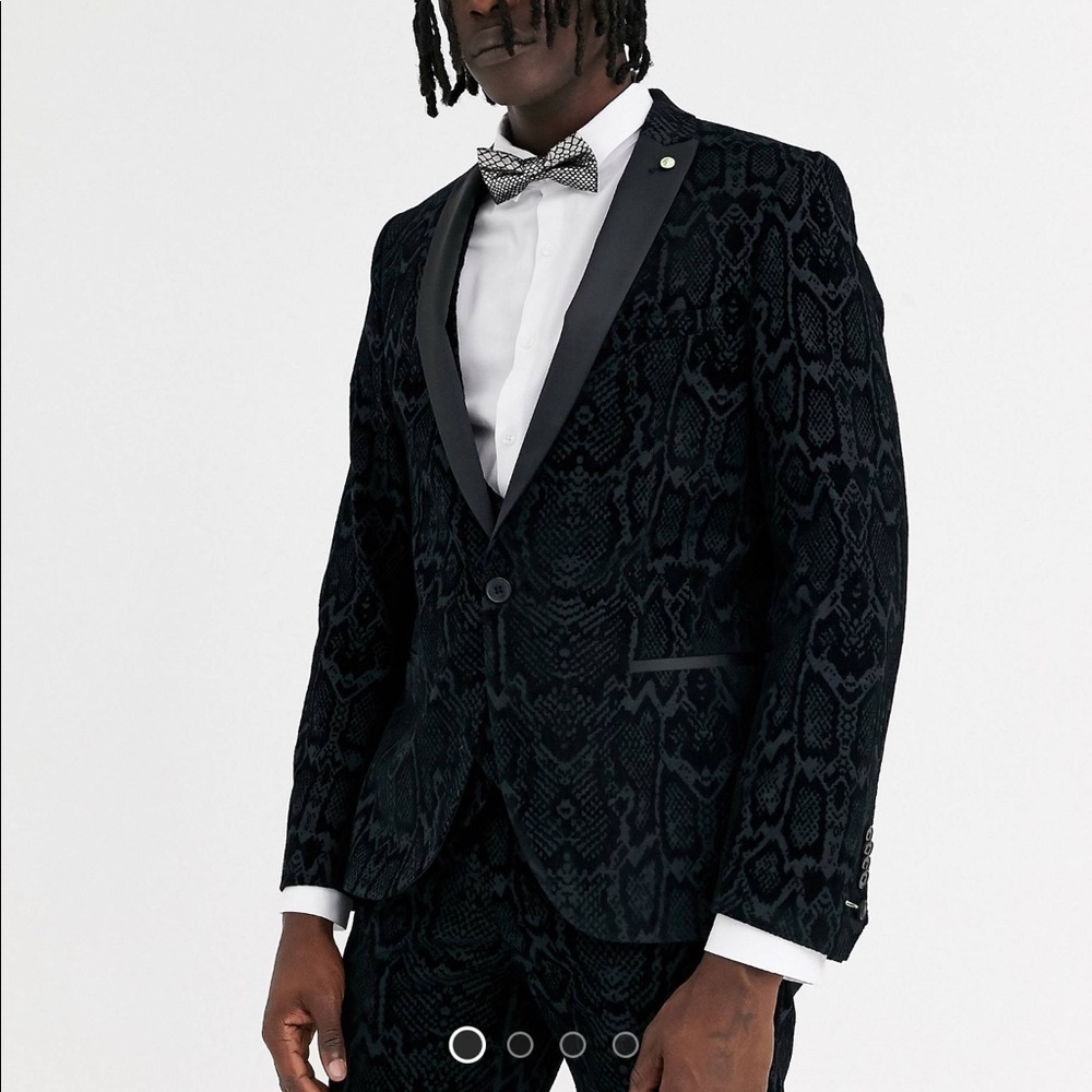 Twisted Taylor Super Skinny Suit Jacket